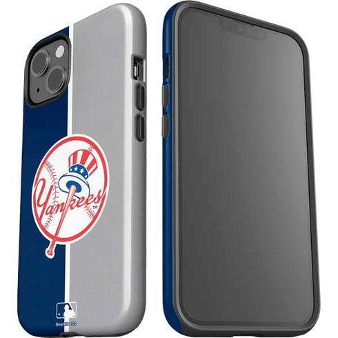 MLB New York Yankees Split iPhone 15 Impact Case